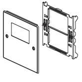 Legrand - Wiremold 4000® Series Two-Gang Overlapping Cover Rectangle Opening
